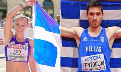 European Athletics: «Νταμπλ για την Ελλάδα, κορυφαίοι Τεντόγλου και Ντρισμπιώτη τον Αύγουστο»