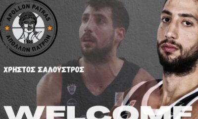 Basket League: Ανακοίνωσε Σαλούστρο ο Απόλλων